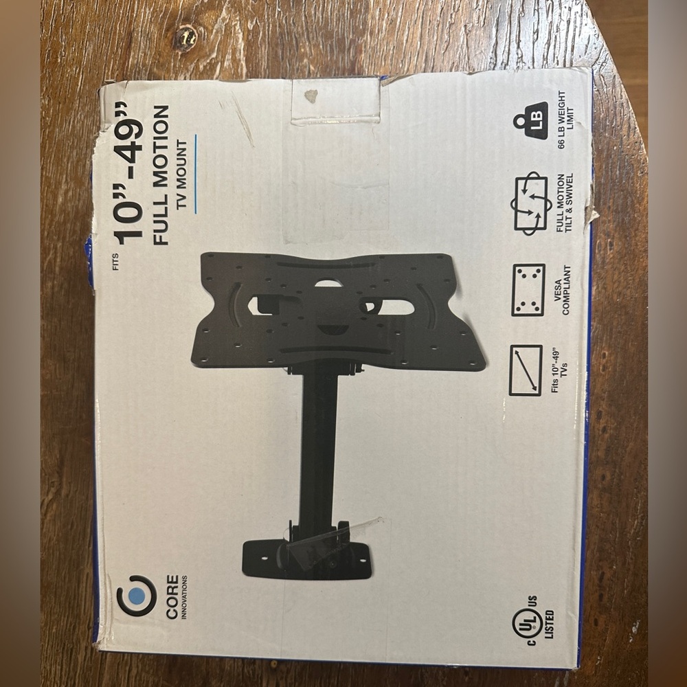 Core Innovations CWM490FM Wall Mount for TV, Flat Panel Display